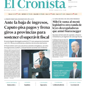 Edición PDF — el cronista 20260713