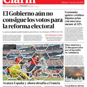 Edición PDF — clarin 20260711