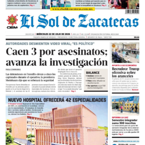 Edición PDF — el sol de zacatecas 20260722
