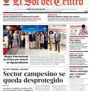 Edición PDF — el sol del centro 20260723