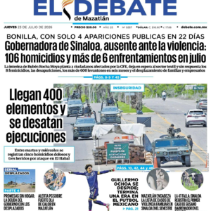 Edición PDF — el debate de mazatlan 20260723