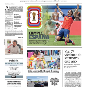 Edición PDF — el diario de juarez 20260711