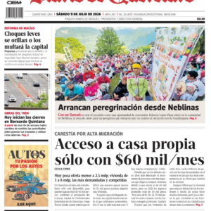 Edición PDF — diario de queretaro 20260711