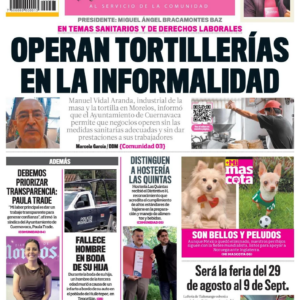 Edición PDF — diario de morelos 20260711