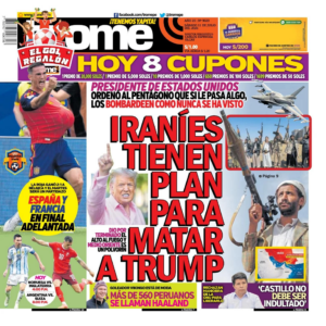 Edición PDF — diario trome 20260711