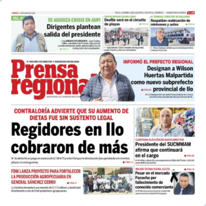 Edición PDF — prensa regional 20260711