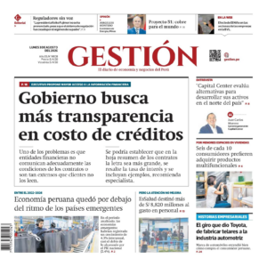 Edición PDF — diario gestion 20260803