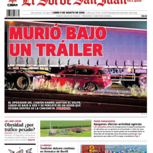 Edición PDF — el sol de san juan del rio 20260803