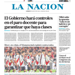 Edición PDF — la nacion 20260803