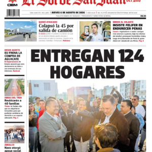 Edición PDF — el sol de san juan del rio 20260806