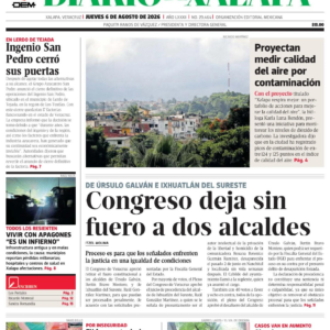 Edición PDF — diario de xalapa 20260806