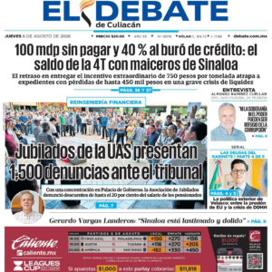 Edición PDF — el debate de culiacan 20260806