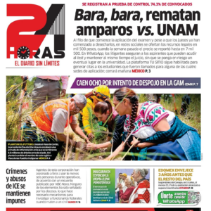 Edición PDF — 24 horas el diario sin limites 20260810
