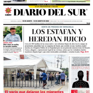 Edición PDF — diario del sur 20260810