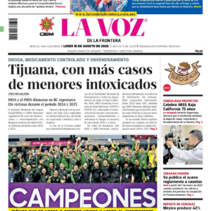 Edición PDF — la voz de la frontera 20260810