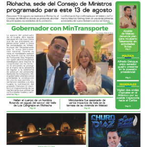 Edición PDF — DIARIO DEL NORTE del lunes 10 de agosto de 2026