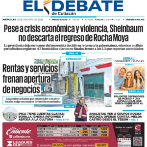 Edición PDF — el debate de culiacan 20260812