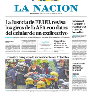 Edición PDF — la nacion 20260812
