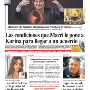 Edición PDF — perfil sabado 20260815