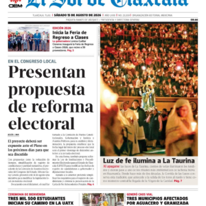 Edición PDF — el sol de tlaxcala 20260815