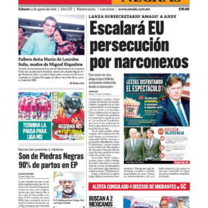Edición PDF — zocalo piedras negras 20260815